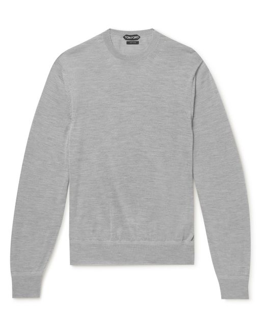 Tom Ford Cashmere and Silk-Blend Sweater
