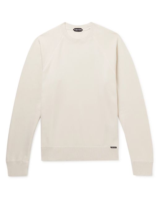 Tom Ford Garment-Dyed Cotton-Jersey Sweatshirt