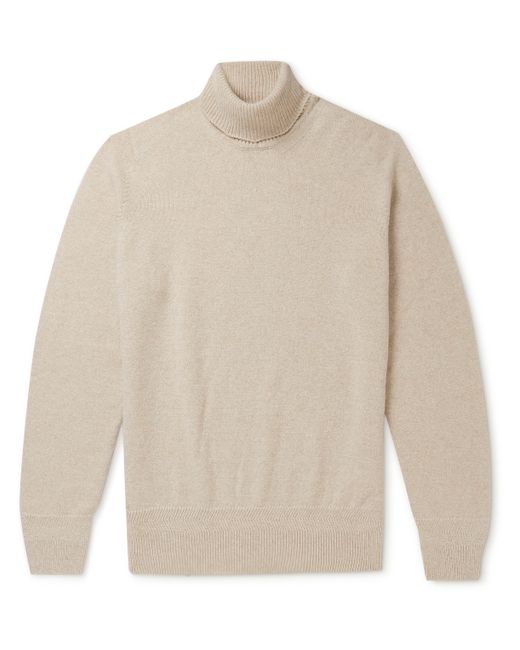 John Smedley Kolton Recycled Cashmere and Merino Wool-Blend Rollneck Sweater