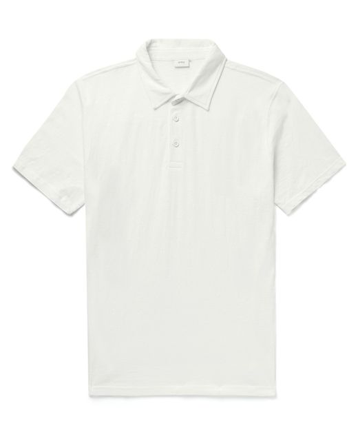 Onia Slub Cotton-Jersey Polo Shirt