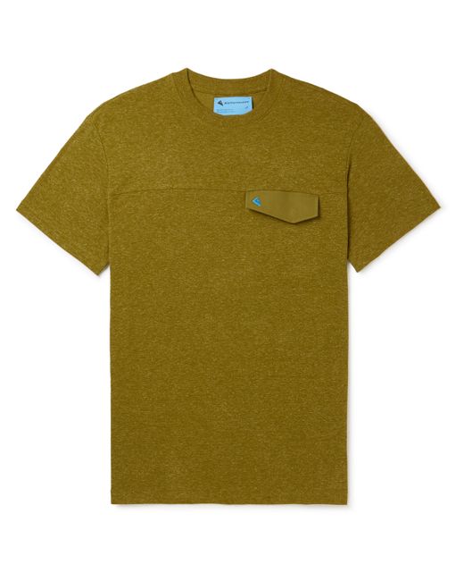 Klättermusen Aurvandil Logo-Embroidered Lyocell and Hemp-Blend T-Shirt