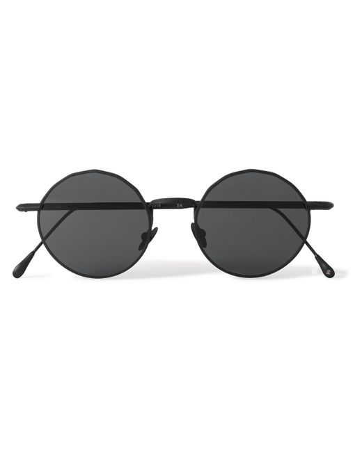 Monc W01 Round-Frame Metal Sunglasses