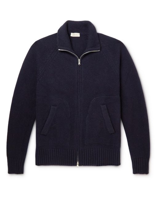 Altea Wool Zip-Up Sweater