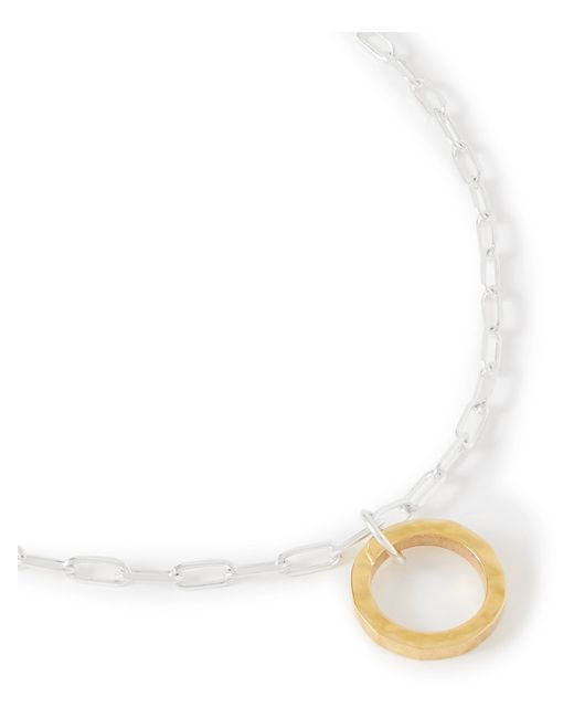 Alice Made This Rae Sterling and Gold-Tone Necklace