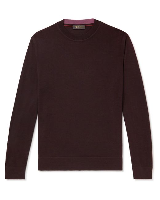 Loro Piana Silk Wool and Cashmere-Blend Sweater