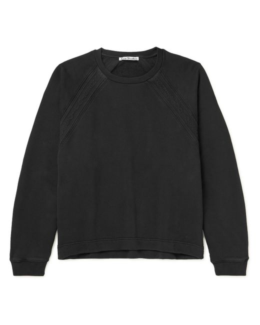 Acne Studios Farmy Chain Cotton-Jersey Sweatshirt