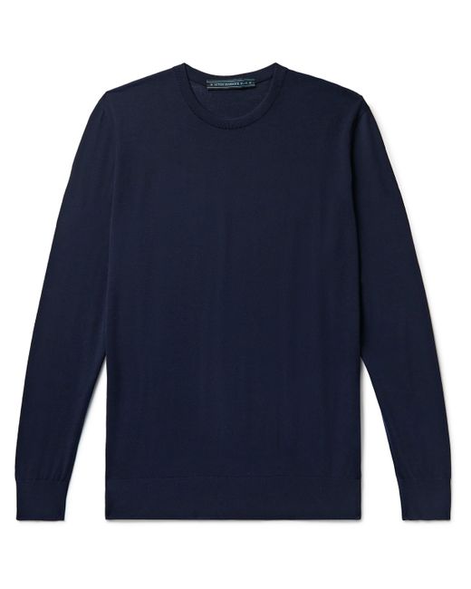 Kiton Slim-Fit Wool-Jersey Shirt