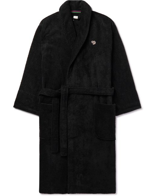 Paul Smith Embroidered Cotton-Terry Robe