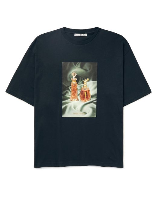 Acne Studios Edlund Logo-Print Cotton-Jersey T-Shirt