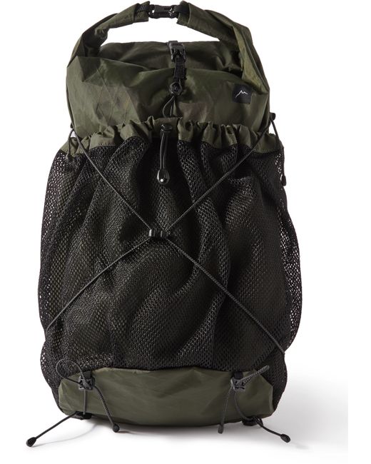 Cayl Gaya Mesh-Panelled Shell Backpack