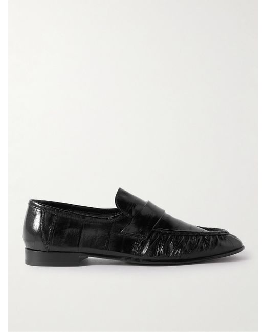 The Row Leather Loafers