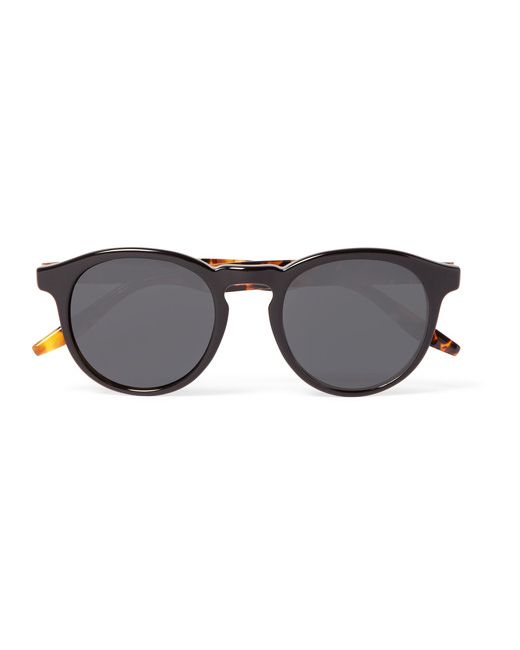 Barton Perreira Goodman Round-frame Acetate Sunglasses