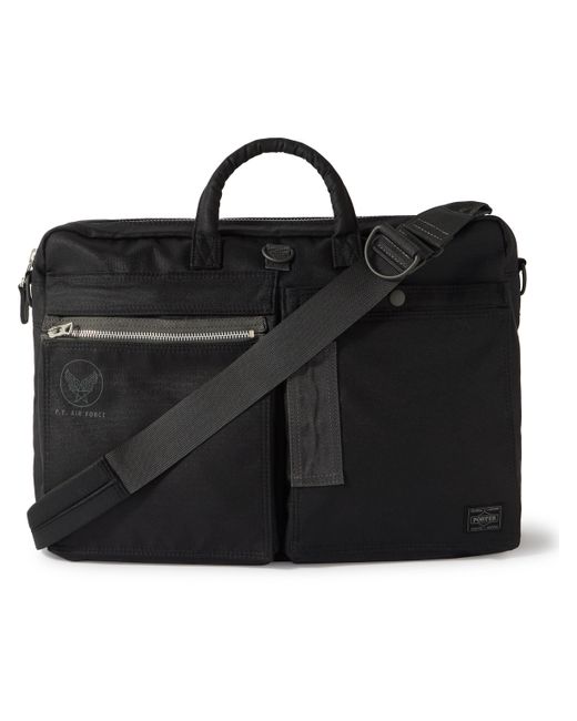 Porter-Yoshida and Co Flying Ace 2Way Webbing-Trimmed Nylon Briefcase