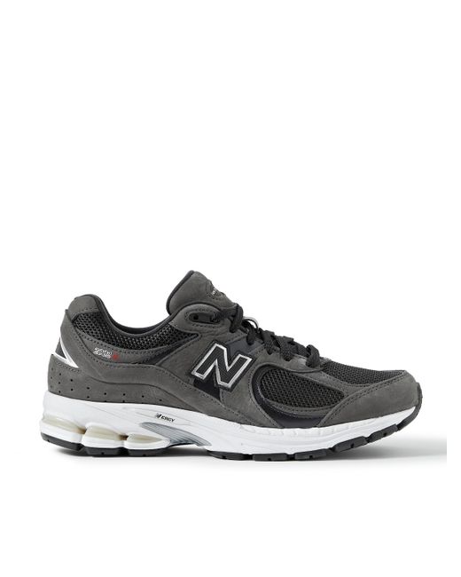 New Balance 2002R Leather-Trimmed Suede and Mesh Sneakers