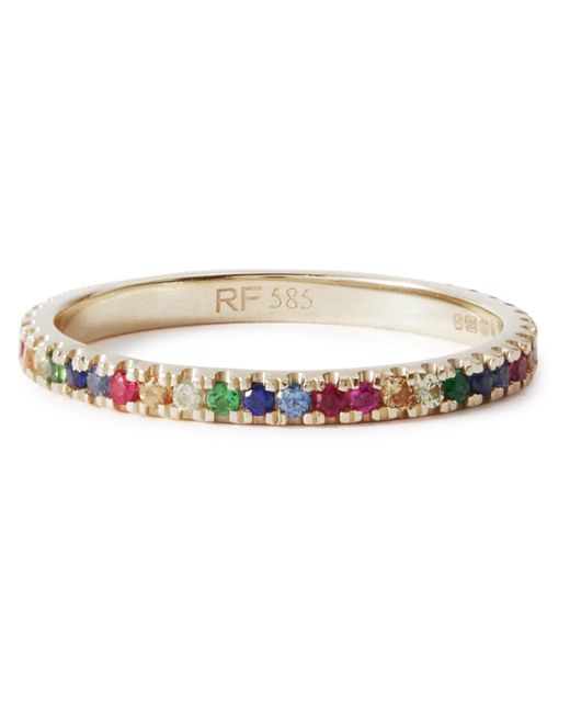 Roxanne First 14-Karat Gold Sapphire Eternity Ring