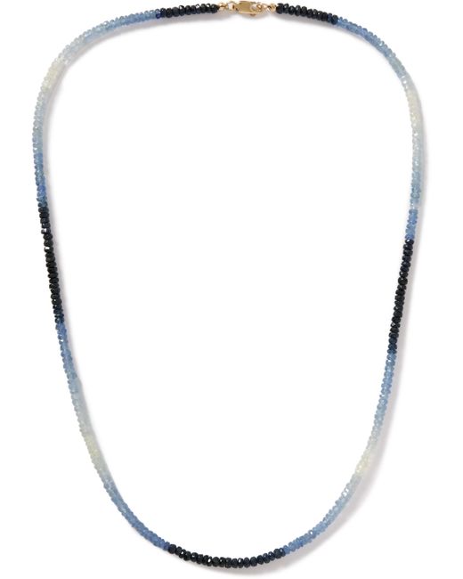 Roxanne First Gold Sapphire Beaded Necklace