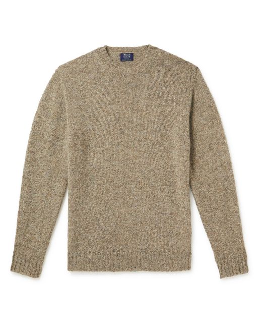 William Lockie Shetland Wool Sweater