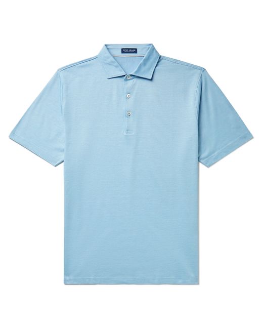 Peter Millar Excursionist Stretch Cotton and Modal-Blend Polo Shirt