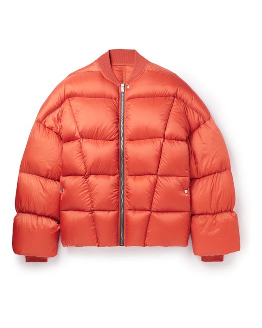 Rick Owens Quilted Shell Down Jacket