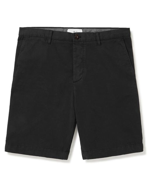 Mr P. Mr P. Straight-Leg Garment-Dyed Cotton-Twill Bermuda Shorts