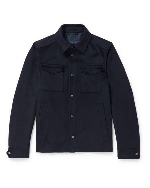 Herno Wool and Cashmere-Blend Shirt Jacket
