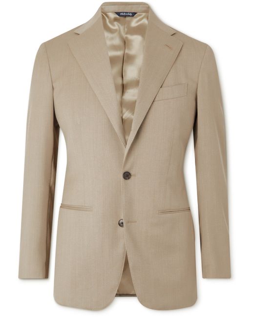 Saman Amel Wool-Twill Suit Jacket