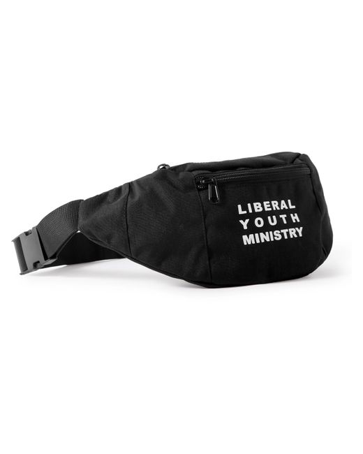 Liberal Youth Ministry Logo-Print Shell Belt Bag