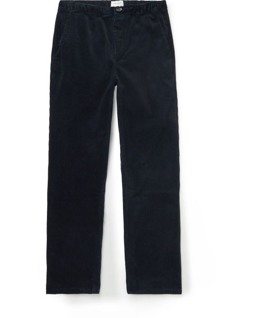 Oliver Spencer Straight-Leg Cotton-Corduroy Trousers