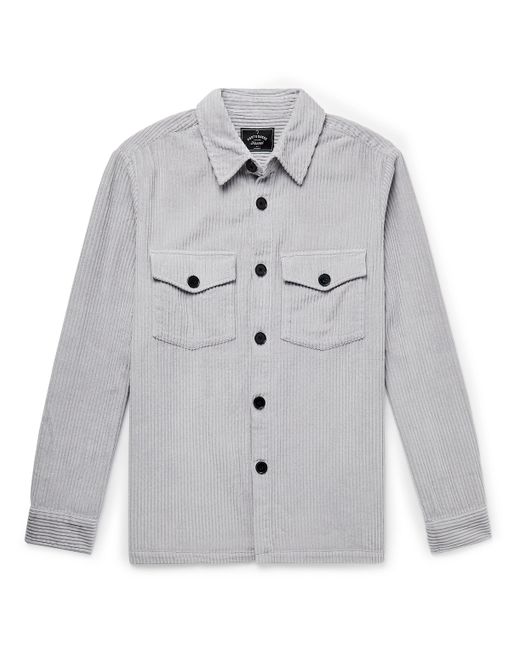 Portuguese Flannel Cotton-Corduroy Shirt Jacket