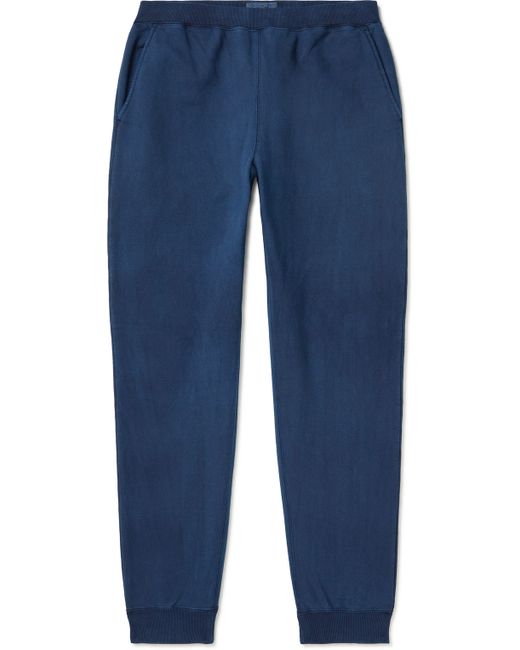 Blue Blue Japan Indigo-Dyed Cotton-Jersey Sweatpants