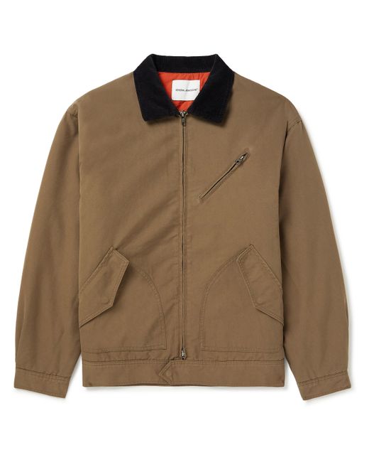 General Admission Corduroy-Trimmed Cotton-Blend Chore Jacket