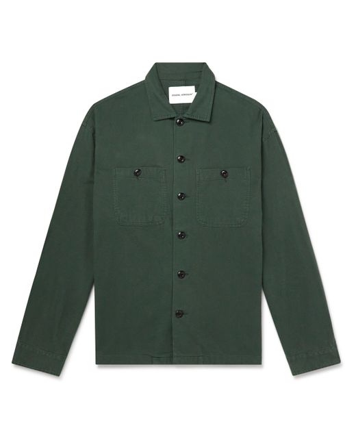 General Admission Brushed Cotton-Twill Shirt