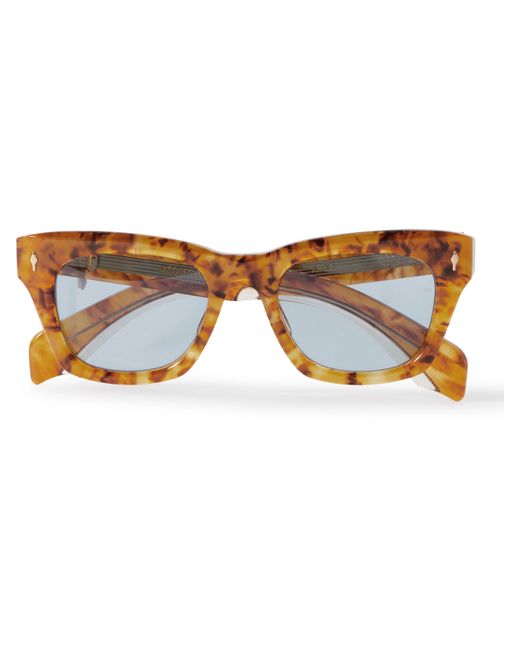 Jacques Marie Mage Dealan Vintage Square-Frame Acetate Sunglasses