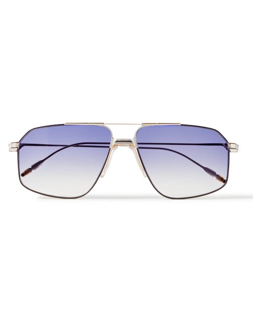 Jacques Marie Mage Jagger Aviator-Style Tone Sunglasses