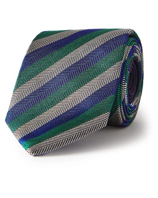 Missoni 7.5cm Striped Silk-Jacquard Tie