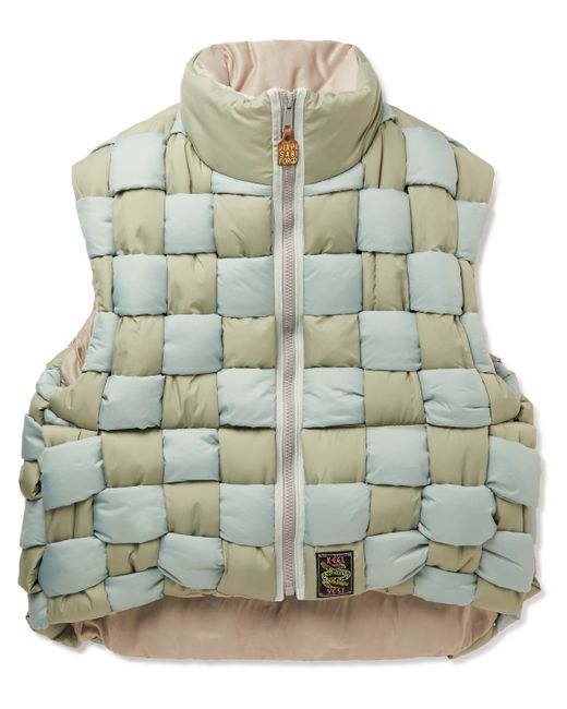 Kapital Reversible Quilted Padded Shell Gilet