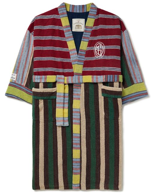 Gallery Dept. Gallery Dept. Chateau Josue Logo-Embroidered Upcycled Cotton-Terry Robe