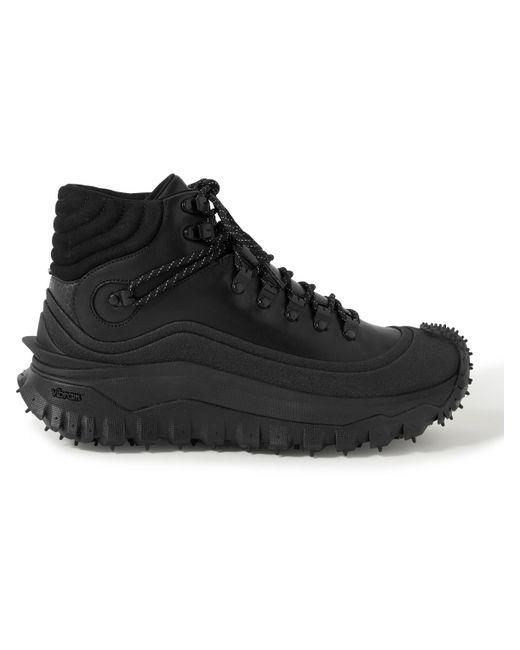 Moncler Trailgrip Rubber-Trimmed and GORE-TEX Boots