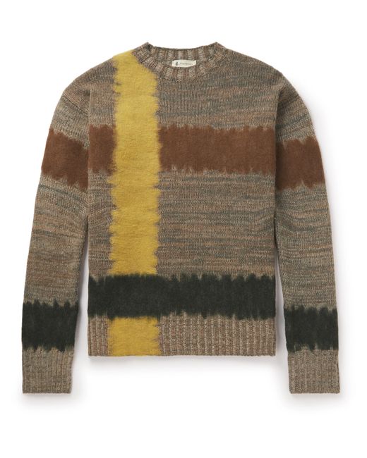 Piacenza Cashmere Wool-Jacquard Sweater