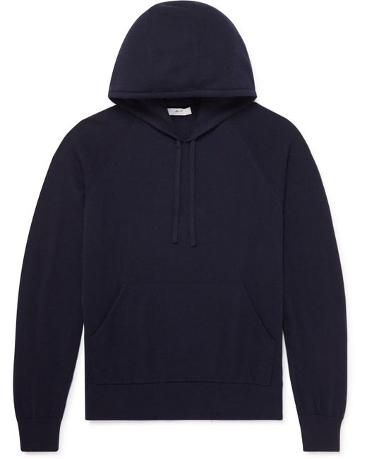 Mr P. Mr P. Wool and Cashmere-Blend Hoodie