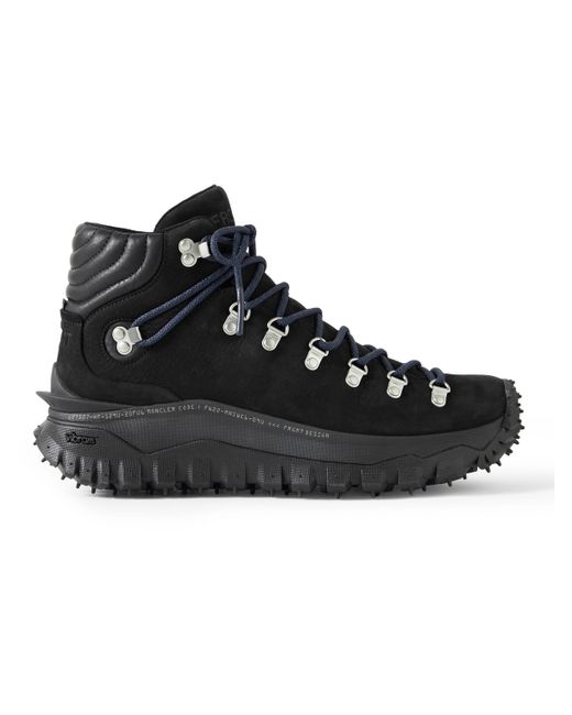 Moncler Genius Fragment Trailgrip GORE-TEX Leather-Trimmed Nubuck Hiking Sneakers