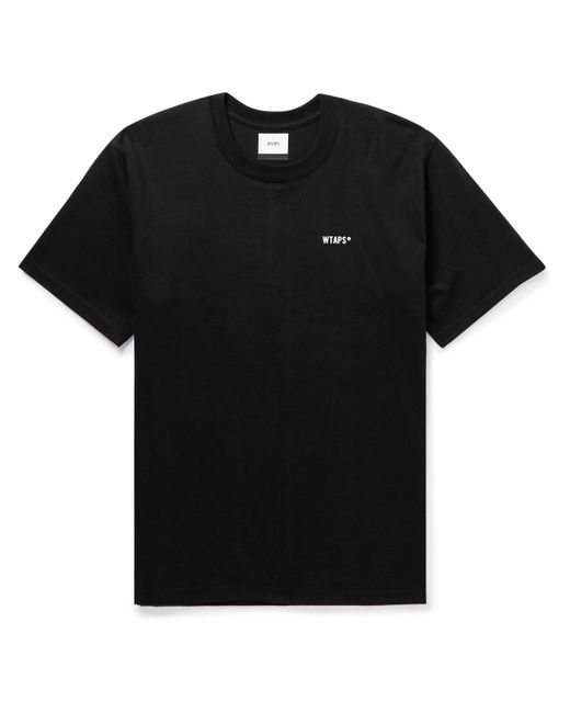 Wtaps Logo-Print Cotton-Jersey T-Shirt