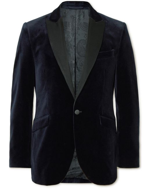 Favourbrook Cotton-Velvet Tuxedo Jacket