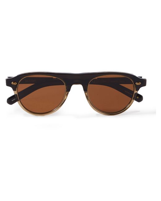 Mr Leight Stahl Aviator-Style Acetate Sunglasses