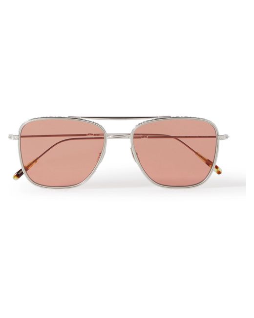 Mr Leight Novarro Aviator-Style Tone Sunglasses