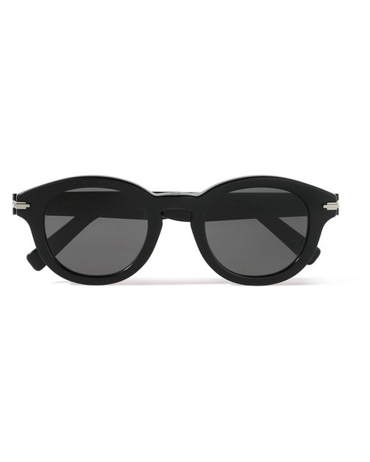 Dior DiorBlackSuit R51 Round-Frame Acetate Sunglasses