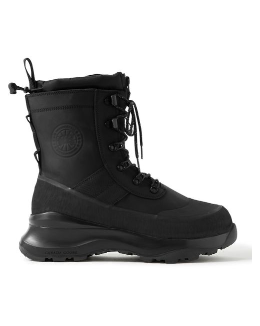 Canada Goose Armstrong Rubber-Trimmed Nubuck Boots