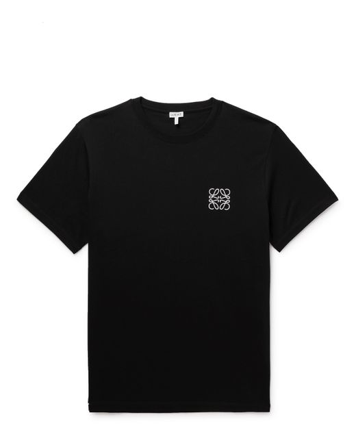 Loewe Logo-Embroidered Cotton-Jersey T-Shirt