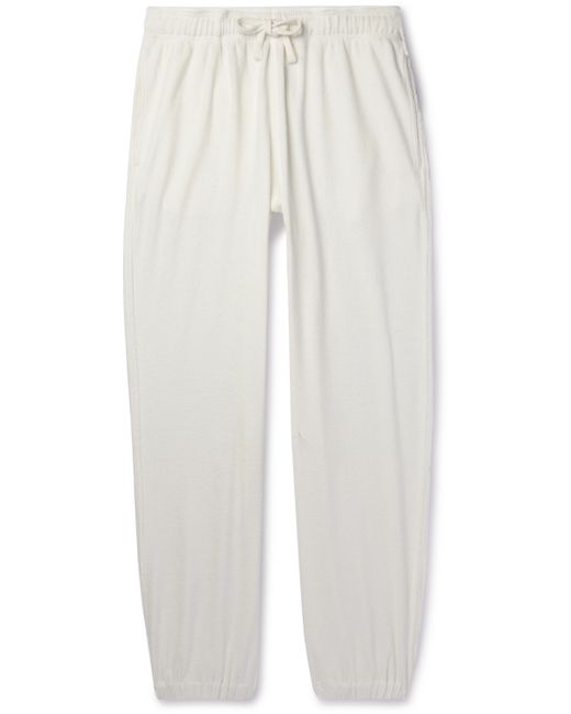 Vilebrequin Play Tapered Cotton-Blend Terry Trousers