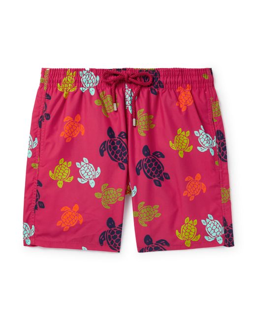 Vilebrequin Moorea Mid-Length Printed Recycled Swim Shorts